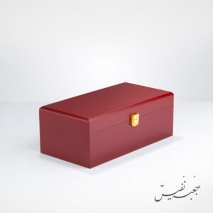 جعبه نفیس رنگ عنابی کدnc12