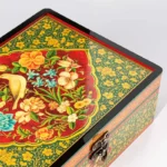 جعبه دکوپاژ طرح گل و مرغ - تصویر 2