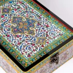 جعبه دکوپاژ طرح کاشی کاری - تصویر 2