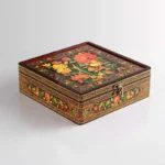 جعبه دکوپاژ طرح گل و مرغ