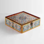 جعبه دکوپاژ طرح کاشی کاری کد C75