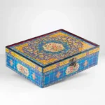 جعبه دکوپاژ طرح کاشی کاری