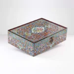 جعبه دکوپاژ طرح کاشی کاری