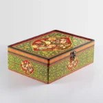 جعبه دکوپاژ طرح گل و مرغ