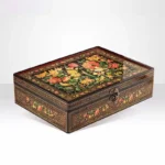 جعبه دکوپاژ طرح گل و مرغ