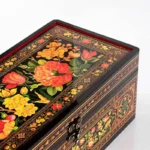 جعبه دکوپاژ طرح گل و مرغ - تصویر 2